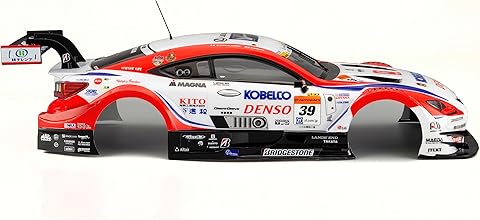 キラーボディー1/10 DENSO KOBELCO SARD LEXUS RCF Killerbody DENSO KOBELCO SARD RC F Finished body